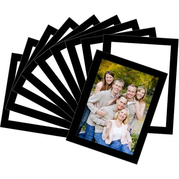 Magnetic Picture Frames with Black Border 3.5X510 Pack Magnet Photo Frame Pockets/Holder Decorations for Home/Office/School/Classroom/Party