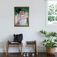 thumbnail image 3 of Art.com Mother and Child on Green Background or Maternity Painting by Mary Cassatt (1844-1926) 1897 Sun. 0, Stretched Canvas Print Wall Art by Mary Stevenson Cassatt, 24" x 32", 3 of 4