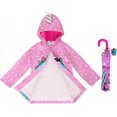 thumbnail image 4 of Addie & Tate Umbrella Hooded Raincoat Set (Girls), 4 of 7