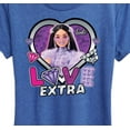 thumbnail image 3 of Barbie - Love Extra - Women'S Short Sleeve Graphic T-Shirt, 3 of 5