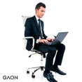 thumbnail image 3 of Juego de 2 Silla de Escritorio para Oficina Ejecutiva Ergonomica y Ajustable Blanco Gaon Ergonomica, 3 of 9