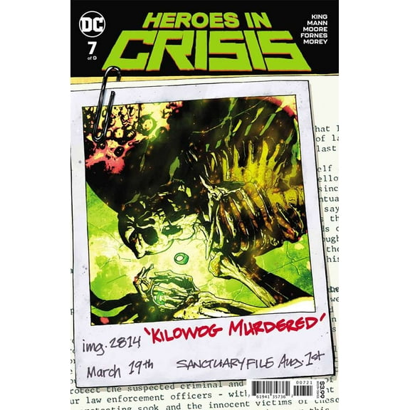 Heroes In Crisis #7A VF ; DC Comic Book