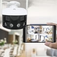 thumbnail image 4 of Cámara De Vigilancia, Cámara De Seguridad Impermeable IP65 Vista De 180 WIFI 100-240V Para Jardín, 4 of 7
