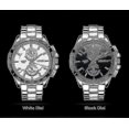 thumbnail image 4 of Longbo 8833 Men Watch Luminous Stainless Steel Fashion Casual Quartz Wrist Watch, 4 of 5