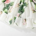 thumbnail image 3 of Baby Girls Flower Princess Dress Off Shoulder Birthday Summer Dress for 6M-5Year, 3 of 6