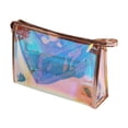 thumbnail image 1 of serony Makeup Bag Travel Portable Transparent Waterproof Toiletry Storage Holder Make Up Cosmetics Organizer Lipsticks Container Type 2, 1 of 9