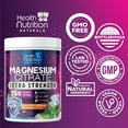 thumbnail image 5 of Magnesium Powder Supplement - Magnesium Citrate Powder Drink Mix Unflavored - Mag Citrate & Aquamin Supplements for Bone, Heart & Muscle Support, Sugar Free, Gluten Free, Vegan - 60 Servings, 5 of 10