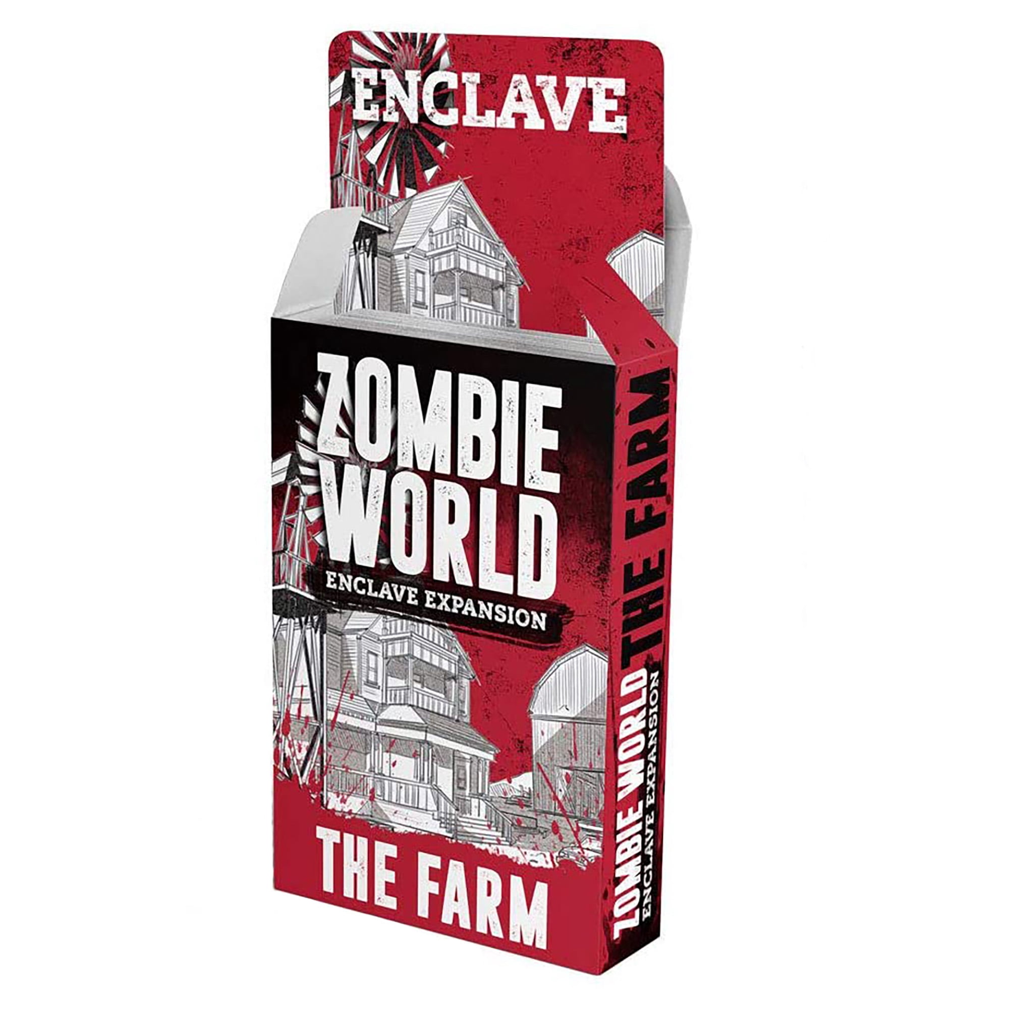 Zombie World: The Farm - Enclave Expansion - Tapletop RPG, Ages 17+, 3-9 Player, 2-4 Hour Sessions