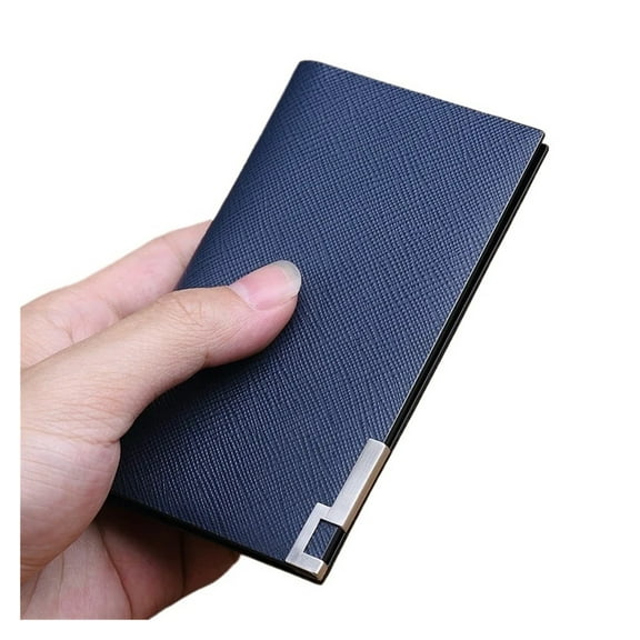 CHUNYAN 2025 New Men's Wallet Ultra thin 100% Genuine Leather Mini Card Holder Men bi-fold Purse Can Hold Driver's License High quality