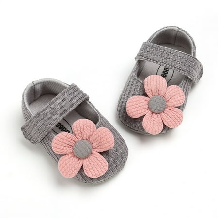 

TFFR Baby Girls Shoes Toddler Princess Booties Newborn Pram Crib Shoes Soft Sole Prewalker Flower Infant Kids Booties First Walkers