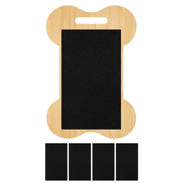 DOLITY Dog Scratch Pad for Nails Wear Resistant Stress Scratching Pad for Nails Black