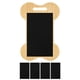 thumbnail image 1 of Alfombrilla para rascar perros para uñas, alfombrilla para rascar perros para uñas, uñas para perros de doble cara , negro, 1 of 8