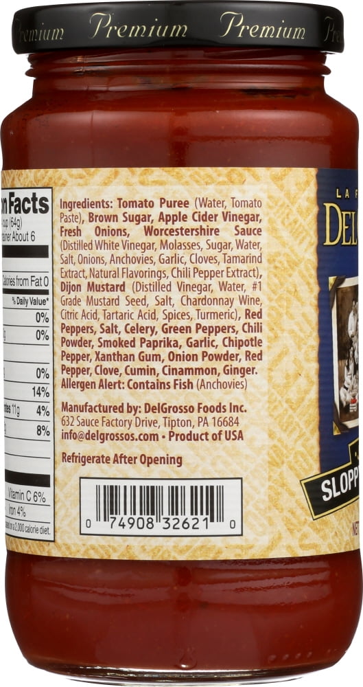 Buy La Famiglia DelGrosso Joe Joe's Sloppy Joe Sauce Sweet Smoky Online