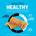 thumbnail image 2 of Sitka Farms Premium Beef Trachea Canoes 3" | Dog Treat for Small Medium & Large Dogs (30 Count), 2 of 7