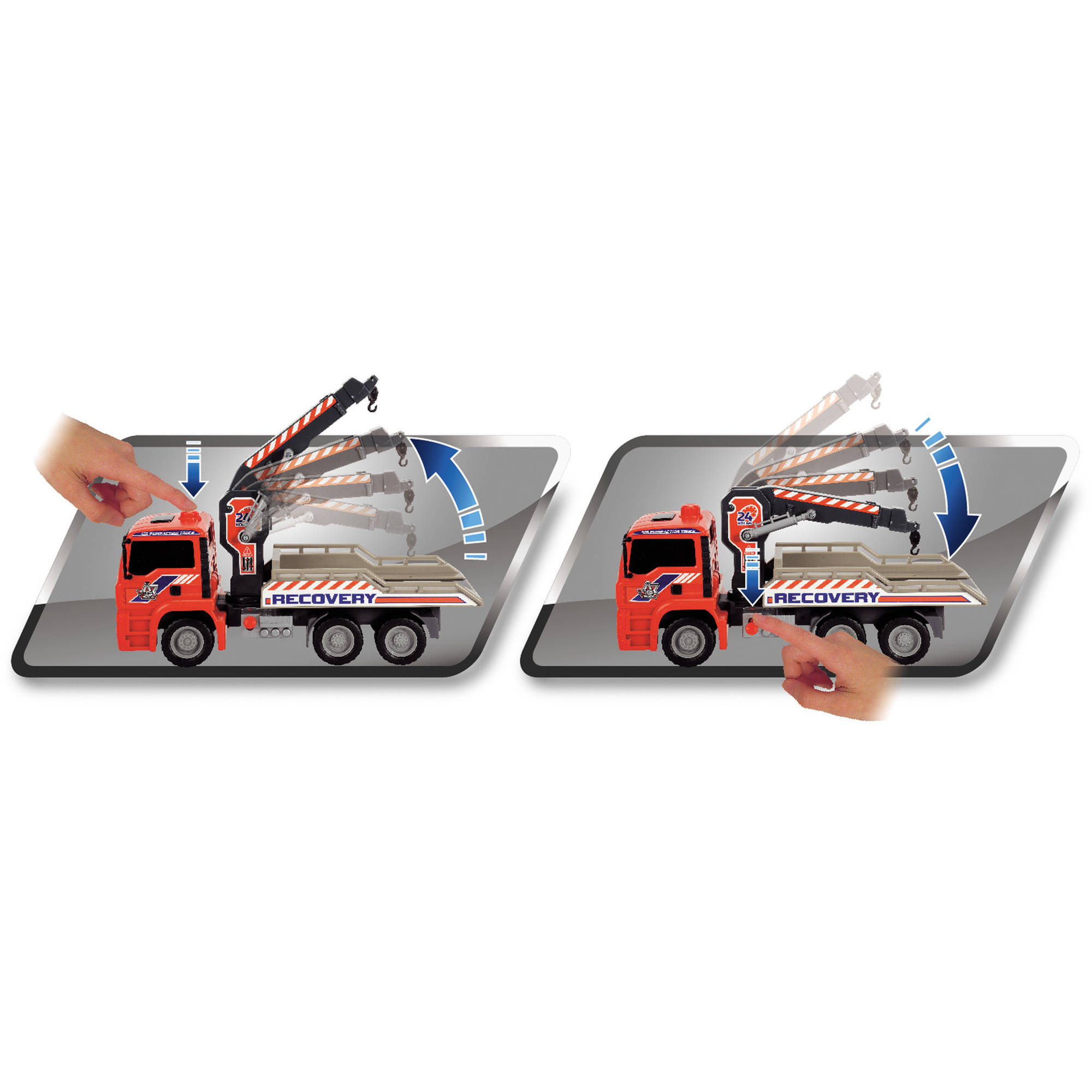 dickie toys air pump crane truck