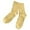 Light Yellow, variant on Women's Spring/Summer Funny Slouch Socks - Solid Color Silk Stockings Scrunch Slouchy Mid-Calf Socks for Women & Girls Gifts