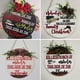 thumbnail image 2 of Listado de decoración con tema navideño Placa de bienvenida para puerta interesante de Navidad Placa de puerta con decoración navideña Tarjeta navideña, 2 of 6