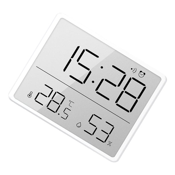 Reloj electrónico multifunción, reloj despertador digital, reloj de escritorio electrónico LCD, reloj despertador digital probado profesionalmente