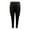 Black, variant on Fiaer Womens Leggings Lace Plus Size White Yoga Pants Slim Fit Hollow out High Waisted Trendy Casual Workout Trousers White XL