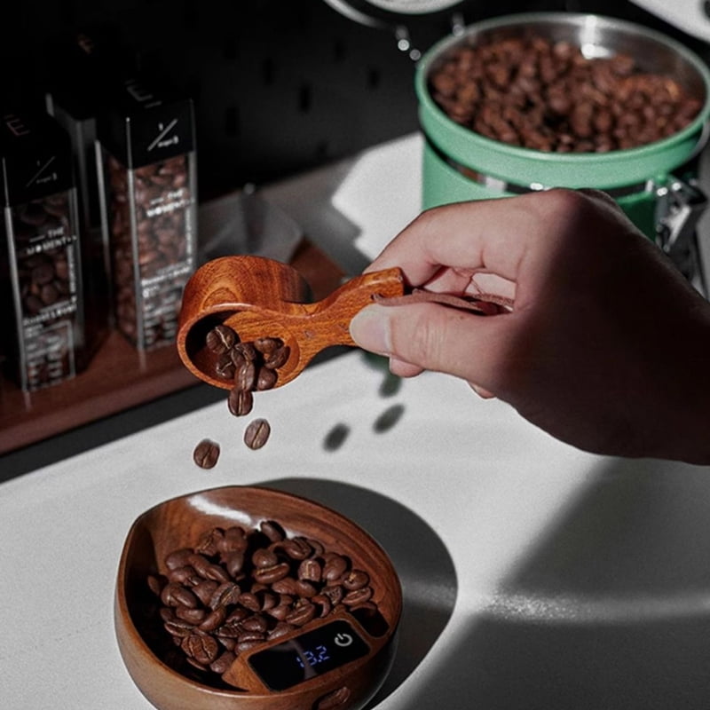 Small Digital Kitchen Scale Electric Espresso Scale Coffee Weighing Tray