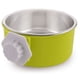 thumbnail image 1 of Cuenco desmontable de acero inoxidable para perros, jaula colgante para cuencos para mascotas, cuenco de agua pequeño, suministros para mascotas, verde, 1 of 5