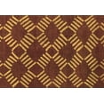 thumbnail image 1 of Ahgly Company Indoor Rectangle Abstract Brown Modern Area Rugs, 2' x 3', 1 of 4