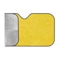 thumbnail image 2 of Bingfone Yellow Glitter Car Windshield Sunshade,Sun Foldable Sun Shield Sun Visor for Car - Medium, 2 of 9