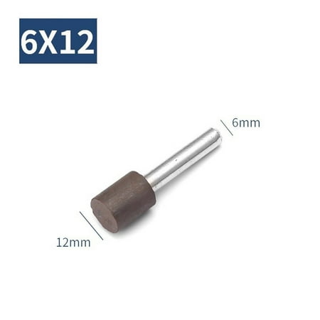 

qiya 6mm Shank Resin Sintered Grinding Head with Rod for wood metal Polishing 8-20mm