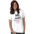 thumbnail image 3 of Adorable Friendship Besties Love Women's Graphic T Shirt Tees Brisco Brands M, 3 of 5