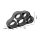thumbnail image 2 of Banda elástica de silicona para agarre de mano, 3 uds., 5 dedos, para gimnasio, entrenamiento físico (gris, 11LB), 2 of 4