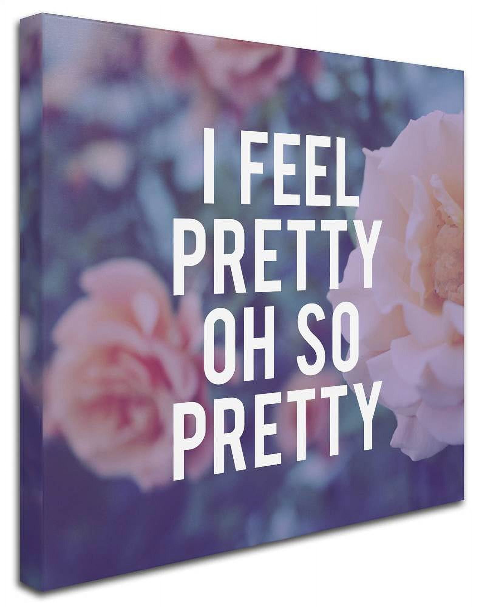 Trademark Fine Art "So Pretty" Canvas Art by Leah Flores