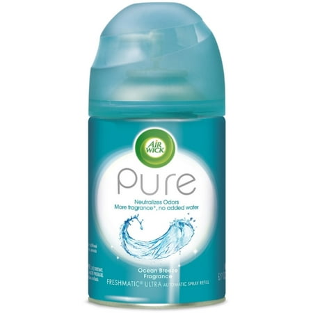 AirWick FRESHMATIC Ultra - Refill Pure Ocean Breeze, 6.17 oz (Pack of 6)