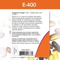 thumbnail image 3 of NOW Foods E-400, 268 mg (400 IU), 100 Softgels, 3 of 9