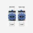 thumbnail image 5 of Uxcell Rotary Selector Switch 2 Positions 2NO Momentary AC 600V 10A 22mm 7/8" Panel Mount 2pcs, 5 of 6