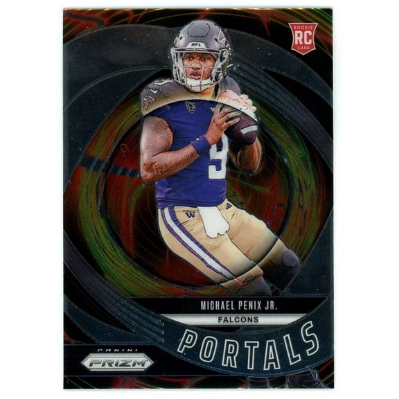 NFL 2024 Panini Prizm Football Portals Michael Penix Jr. #6 (Rookie)