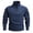 Blue, variant on PAFNAFHF Casual Quarter Zip Pullover Men Golf Windbreaker Athletic Lightweight Jacket Hiking Running Sweatshirt with Pocket L