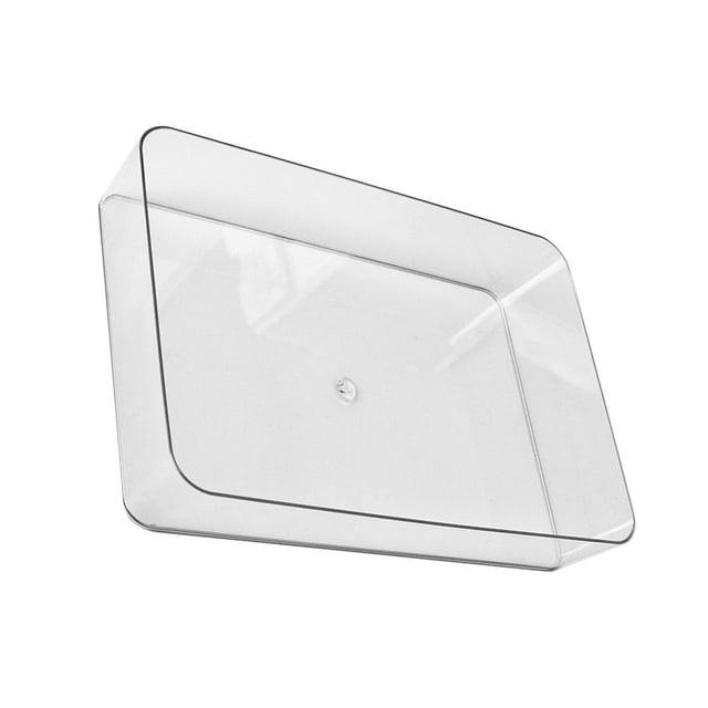 Séparateur de Bac de Rangement Transparent, Organiseur de Tiroir Rectangulaire Transparent pour Papeterie