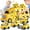 Yellow, variant on NICKSUN Fire Truck Carrier Transport Trucks 5-in-1 Friction Power Play Vehicle, 1-6 Yrs, ABS Red, 5 Count