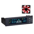 thumbnail image 3 of Tholdsy PC Optical Drive Fan Controller Universal Desktop Computer Controllers Digital Fans Sensitive Speed Accessory Kit Juegos de teclado y mouse para computadora, 3 of 6