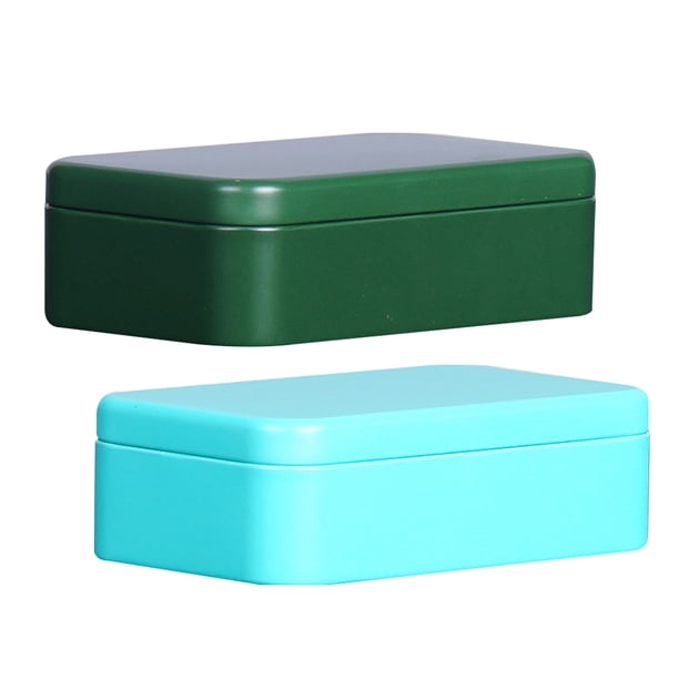 WHAMVOX 4Ud Caja Metálica Para Cocina Y Oficina Con Protección Anti Deformación Color Surtido