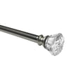 thumbnail image 2 of Versailles - Scencillo Tulip Curtain Rod Set, Adjustable Length from 72" to 144", Silver, 2 of 5