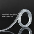 thumbnail image 2 of Wall Floor New Bathroom Waterproof PVC 6M Ceramic Tile Seam Tape Ceiling Edge Strips Beautiful Seam Tapes Mildew Proof Gap Tape SILVER, 2 of 8