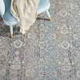 thumbnail image 6 of SAFAVIEH Signature Jaylyn Oriental Area Rug, Turquoise/Beige, 6'7" x 9'6", 6 of 8
