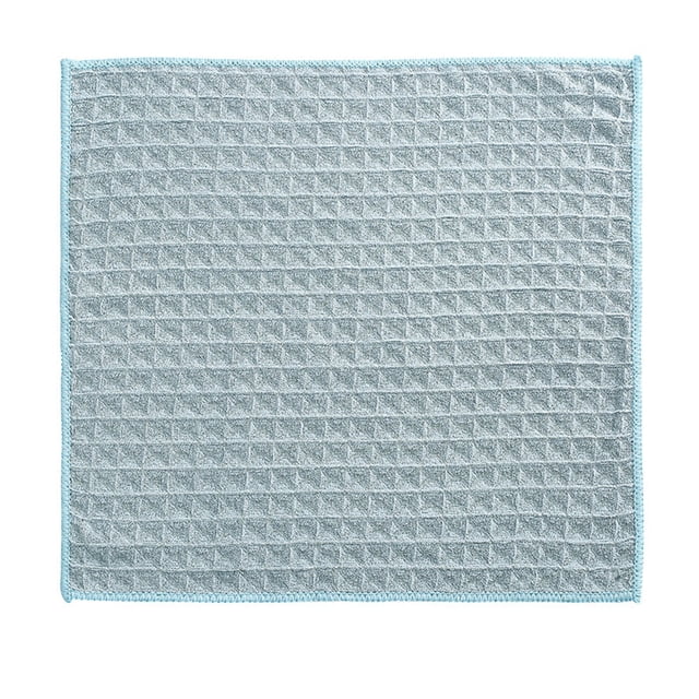 LCXmlly Cleaning Towel Cleaning Towel Water Absorption Quickdrying Waffle Texture Kitchen Supply