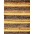 thumbnail image 1 of Ahgly Company Machine Washable Indoor Rectangle Abstract Saddle Brown Area Rugs, 2' x 3', 1 of 7