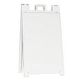 thumbnail image 3 of Plasticade Signicade Portable Folding Sidewalk 2-Sided Sign Stand, (2 Pack), 3 of 12