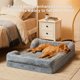 thumbnail image 4 of Cama para perros WNPETHOME, sofá acolchado lavable, impermeable, grande, 4 of 7