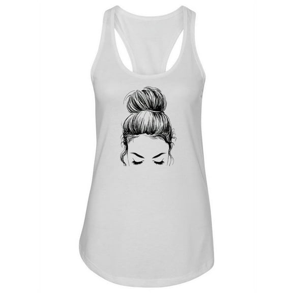 Bun Hairstyle Tank Women -Image by Shutterstock, Female x-Small