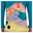 thumbnail image 2 of Guy Harvey Men's Red Fish Sun Protection Blue Top, 2 of 2
