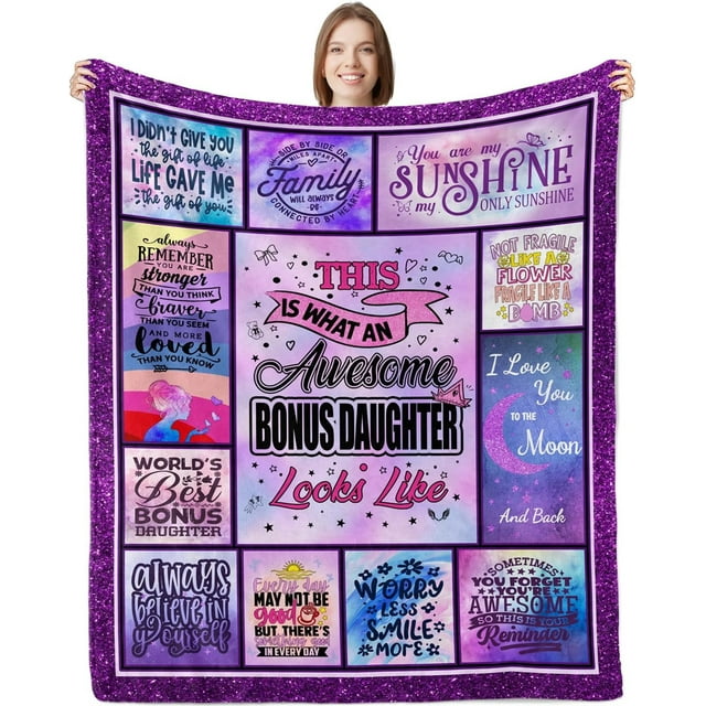 LHSHID Gifts for Daughter in Law Daughter in Law Gifts Daughter in Law Birthday Gifts Daughter in Law Gifts from Mother in Law Best Gifts for Daughter in Law Throw Blanket 60x80in